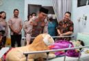 Kapolres Malang Jatim Kunjungi Korban Tragedi Kanjuruhan Usai Jalani Operasi