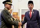 Presiden Joko Widodo Lantik Jenderal Agus Subiyanto Sebagai Panglima TNI di Istana Negara