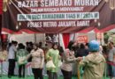 Sambut Ramadhan 1445 H/2024 M, Polres Metro Jakarta Barat Gelar Bazar Sembako Murah Diserbu Warga