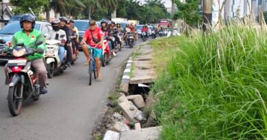 Tengok Jakarta Barat, Begini Kondisi Saluran Air di Jalan Daan Mogot Cengkareng Gak Taunya Ambrol