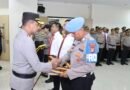 Akhir Tahun 2025, 108 Personel Polres Jakbar Mendapatkan Naik Pangkat