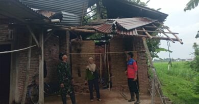 Puting Beliung Terjang Trenggalek, Atap Tujuh Rumah Warga Porakporanda