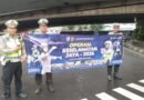 Hari Pertama Operasi Keselamatan Jaya 2026, Satlantas Polres Jakbar Berikan Sosialisasi di Traffic Light