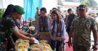 Tinjau Stan UMKM Korem 083/Bdj, Komisi I DPR RI Apresiasi Inovasi Prajurit Teritorial