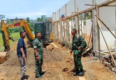Dandim Trenggalek Kawal Pembangunan Koperasi Merah Putih di Panggul