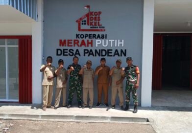 Gerai Koperasi Desa Merah Putih Pandean Rampung, Koramil dan Desa Perkuat Ekonomi Warga