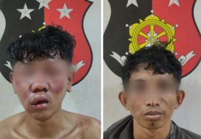 Dua Jambret Bersenjata Celurit Gasak Emas Belasan Gram di Pasar Pagi Diamankan di Polsek Tambora