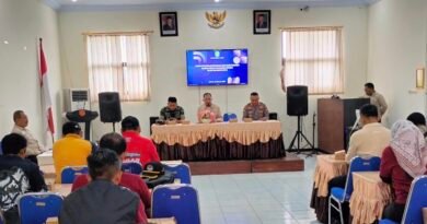 TNI dan Forkopimcam Tugu Perkuat Kamtibmas Jelang Ramadan di Trenggalek