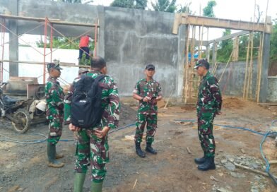 Dorong Penguatan Ekonomi Desa, Dandim 0806/Trenggalek Pantau Pembangunan KDMP di Panggul