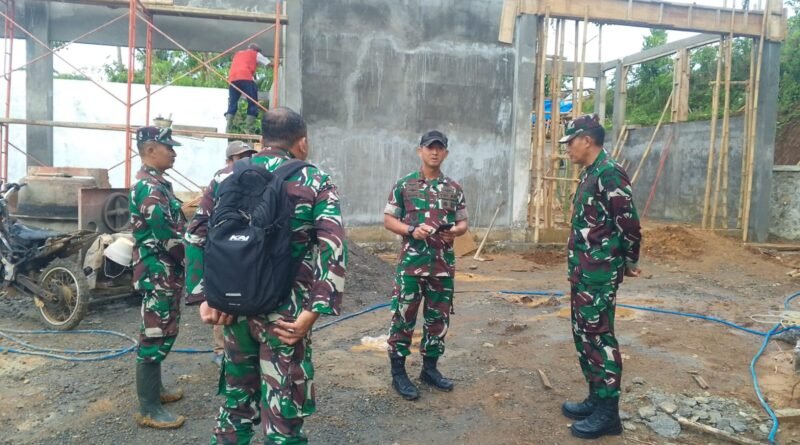 Dorong Penguatan Ekonomi Desa, Dandim 0806/Trenggalek Pantau Pembangunan KDMP di Panggul
