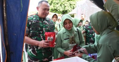 Jelang Hari Raya Lebaran, Korem 081/DSJ Gelar Bazar Murah TNI di Madiun