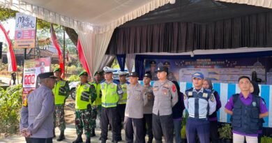 Wisata Pantai Jadi Magnet Lebaran, Aparat Gabungan Amankan Jalur JLS Tulungagung