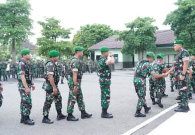 Danrem Untoro Minta Anggotanya Kembali Fokus Rutinitas Tugas Kedinasan