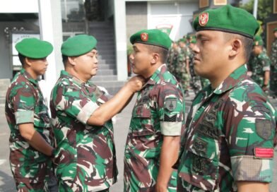 Tuntutan Profesionalisme TNI, 25 Personel Kodim 0808/Blitar Naik Pangkat