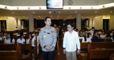 Wakapolres Metro Jakbar Tinjau Pengamanan Misa Paskah 2026 di Sejumlah Gereja