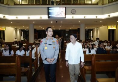 Wakapolres Metro Jakbar Tinjau Pengamanan Misa Paskah 2026 di Sejumlah Gereja