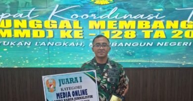 Sukses TMMD Ke-27, Kodim 0808/Blitar Boyong Dua Penghargaan Lomba Karya Jurnakistik