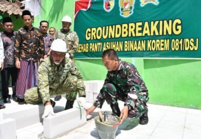Korem 081/DSJ Renovasi Panti Asuhan Anak Yatim di Desa Gundik Ponorogo
