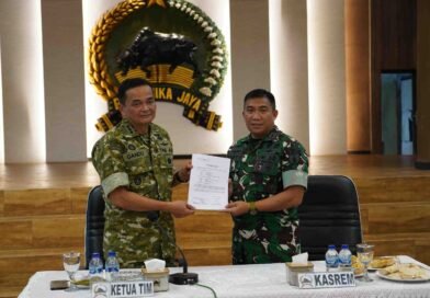 Korem 083/Bdj Terima Audit Dari Itdam V/Brawijaya