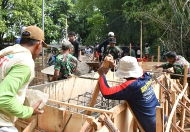 Gotong Royong Kunci Keberhasilan Pembangunan Jembatan Perintis Garuda di Madiun
