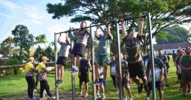 Korem 083/Baladhika Jaya Perkuat Pembinaan Fisik Personel