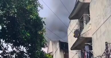 Asrama Polri Kalideres Terbakar