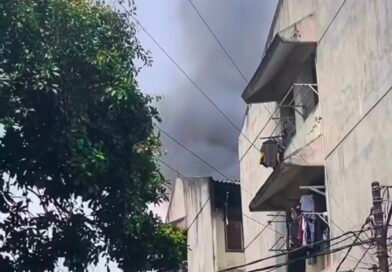 Asrama Polri Kalideres Terbakar