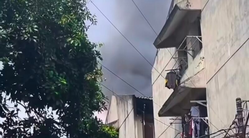 Asrama Polri Kalideres Terbakar