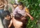 Bhabinkamtibmas Krendang Polsek Tambora Evakuasi Warga Terjatuh ke Kali
