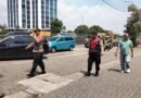 Cegah Kejahatan, Polsek Kebon Jeruk Gunakan Jurus Patroli jalan kaki