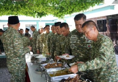 Lewat Momen Sederhana, Danrem 081/DSJ Rawat Kebersamaan dan Soliditas Satuan