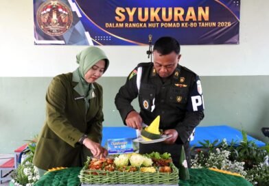 HUT ke-80 Pomad, Denpom V/1 Madiun Perkuat Pengabdian