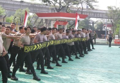 Polres Metro Jakarta Barat Gelar Latihan Dalmas