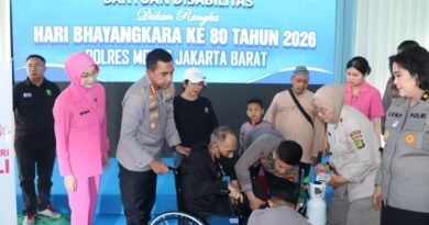 Bertepatan Hari Bhayangkara ke-80, Polres Metro Jakarta Barat Gelar Bakti Kesehatan untuk Masyarakat