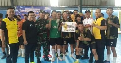 Peringati Hari Bhayangkara ke-80, Polsek Kebon Jeruk Gelar Turnamen Futsal