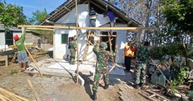 Koptu Slamet Dampingi Percepatan Pengerjaan Rutilahu Milik Warga Binaan