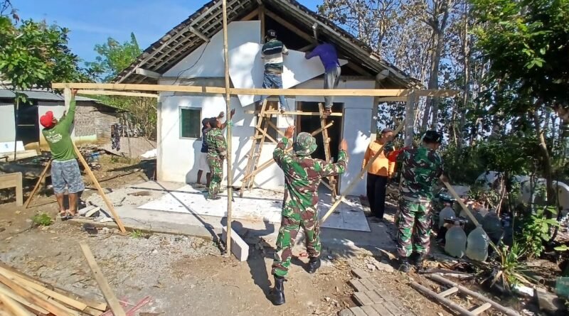 Koptu Slamet Dampingi Percepatan Pengerjaan Rutilahu Milik Warga Binaan