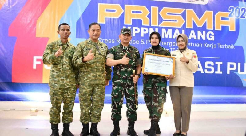 Korem 083/Baladhika Jaya Raih Penghargaan Satker Terbaik dalam Pengelolaan APBN