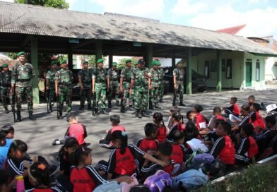 Kodim 0806/Trenggalek Perkuat Karakter Siswa Lewat Outing Class