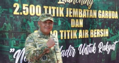 Korem 081/DSJ Bangun 67 Jembatan Garuda dan 10 Titik Air Bersih Terbangun di Nganjuk