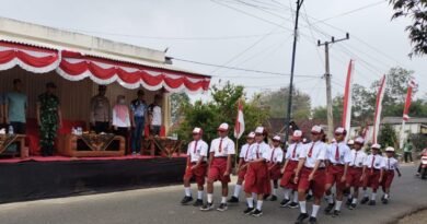 Semarakkan PHBN ke-81, Gerak Jalan Jadi Perkuat Kebersamaan Warga Tanggunggunung