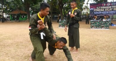 UKT Jadi Tolok Ukur Penguasaan Teknik Pencak Silat Militer