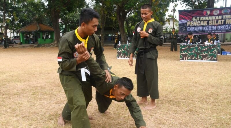 UKT Jadi Tolok Ukur Penguasaan Teknik Pencak Silat Militer