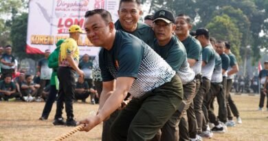 Semarakan HUT RI ke-81 Kemerdekaan RI, Danrem 083/Bdj Satukan Semangat Juang Lewat Lomba Bersama