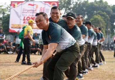 Semarakan HUT RI ke-81 Kemerdekaan RI, Danrem 083/Bdj Satukan Semangat Juang Lewat Lomba Bersama