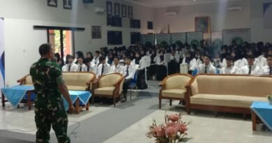 Danramil 0806-01/Trenggalek Sambangi STKIP PGRI