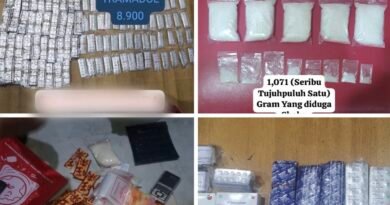Polsek Kembangan Gulung Dua Pengedar Narkoba, Sita 1 Kg Sabu dan 75 Ribu Pil Keras