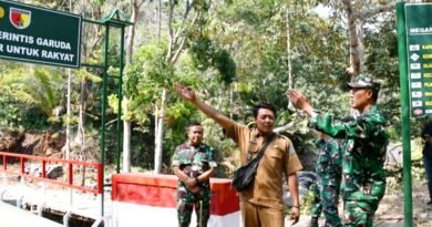 Ribuan Petani Terbantu dengan Jembatan Garuda di Desa Bareng