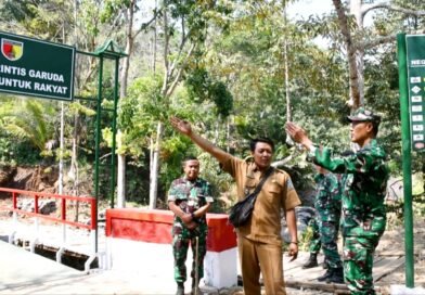 Ribuan Petani Terbantu dengan Jembatan Garuda di Desa Bareng
