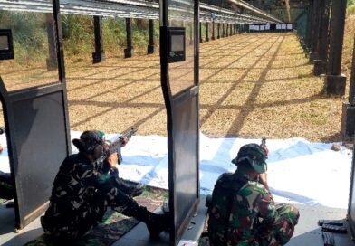 Prajurit Korem 083/Bdj Diasah Menembak Untuk Hadapi Setiap Tantangan